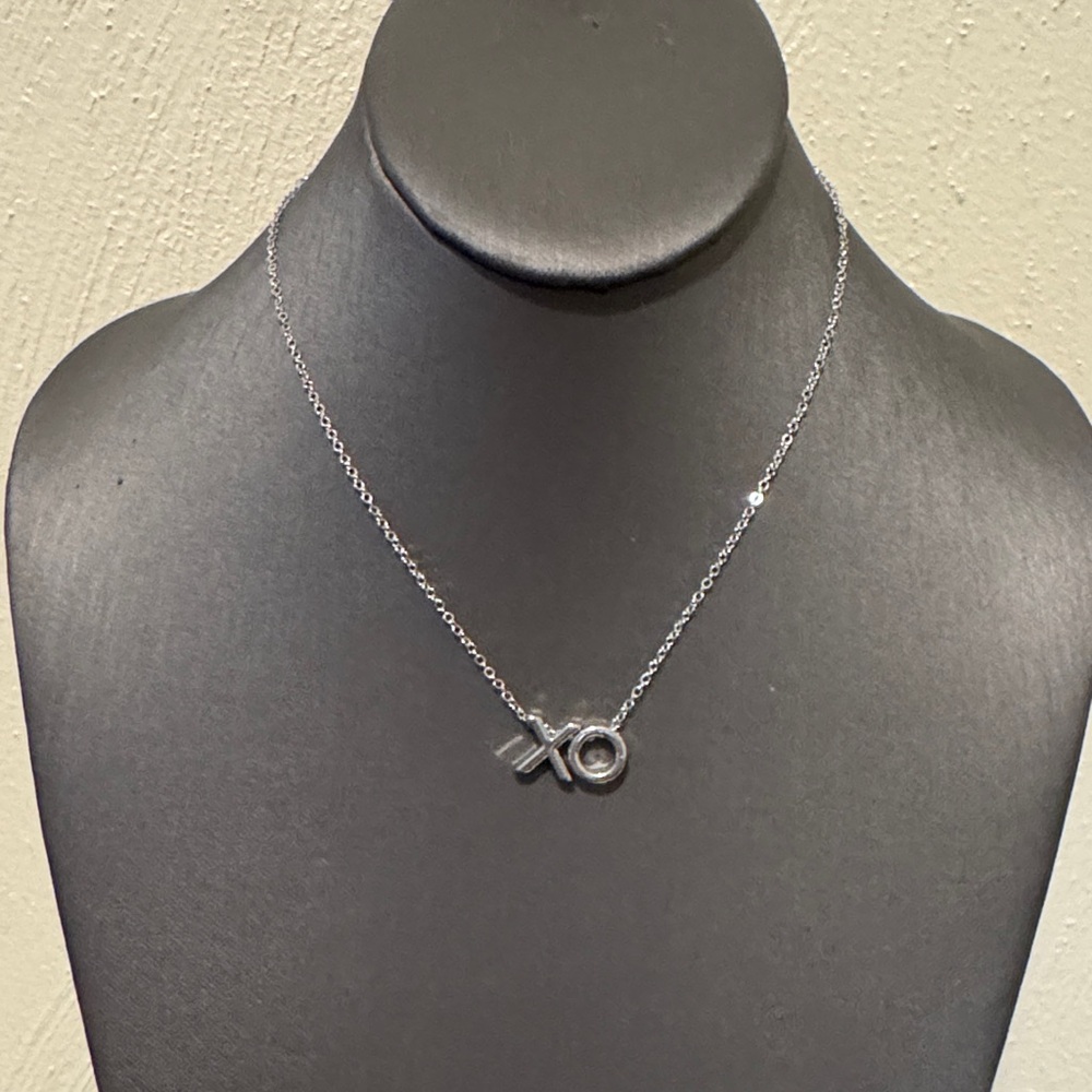 Silver XO Necklace